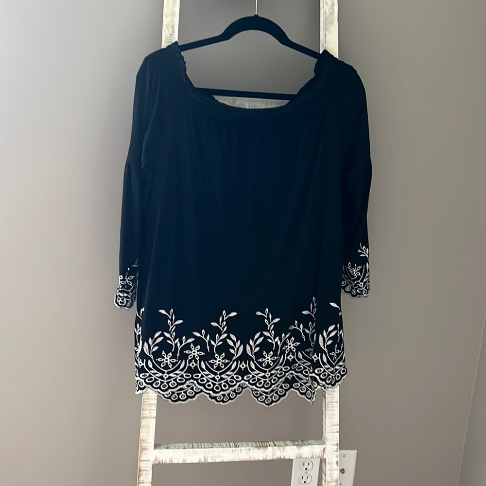 Off shoulder top